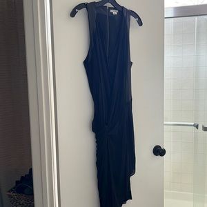 This black fun shirt or dress Helmut Lang dress .